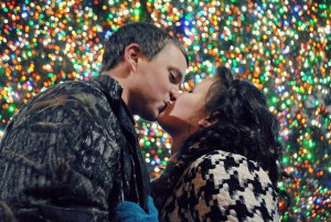 Christmas Kiss--Image by Jessy Rone